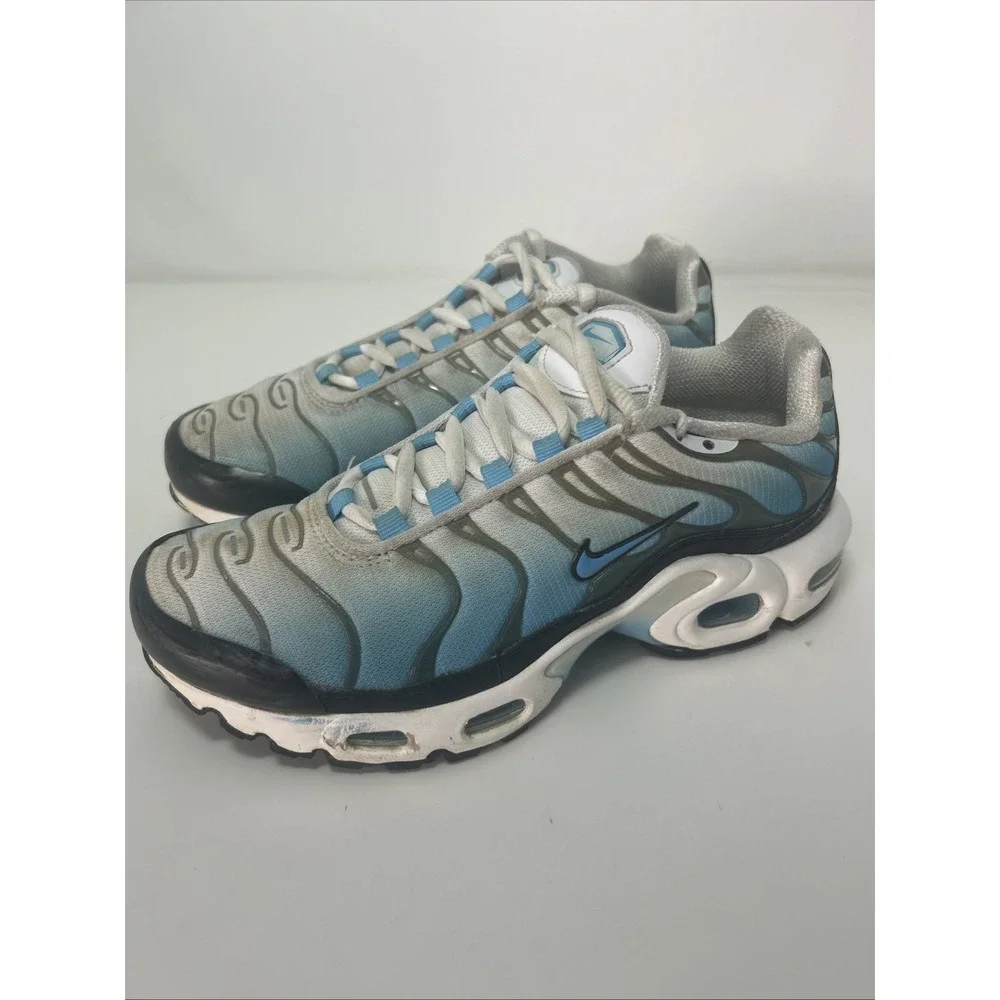 Nike Air Max Plus (GS) 'White Baltic Blue' Sz 4Y,‎ Women's Sz 5.5 FD9767 100